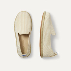 The Mini Loafer (for Kids) - Cream Puff Stripe